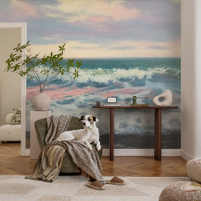 Fototapet barn med motiv av ett marinlandskap