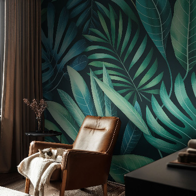 Fototapet för barn Tropiska löv