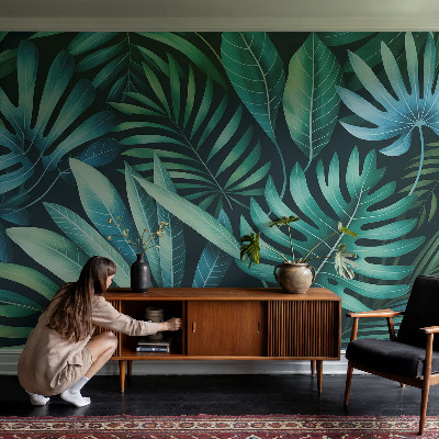 Fototapet för barn Tropiska löv