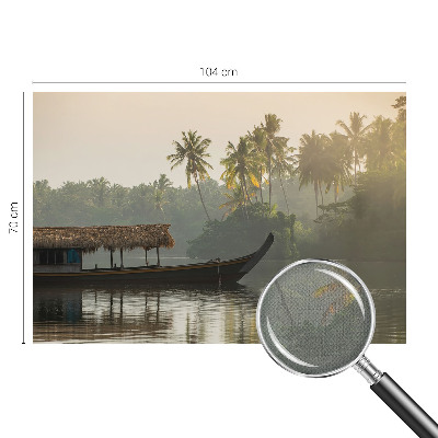 Självhäftande fototapet Tropisk oas