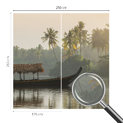 Självhäftande fototapet Tropisk oas