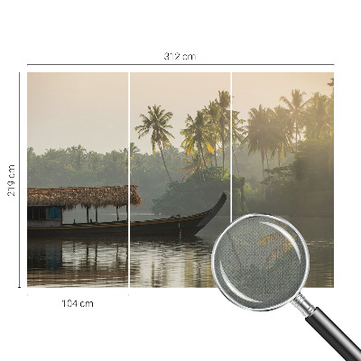 Självhäftande fototapet Tropisk oas