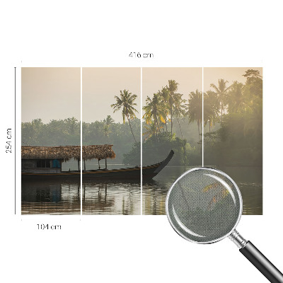 Självhäftande fototapet Tropisk oas