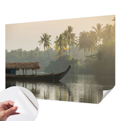 Självhäftande fototapet Tropisk oas