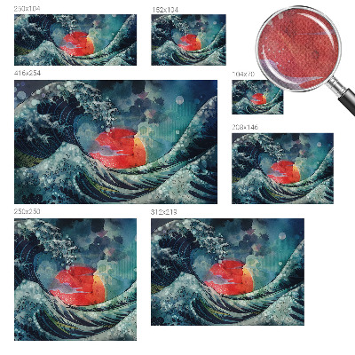 Självhäftande fototapet Oceaniska öst