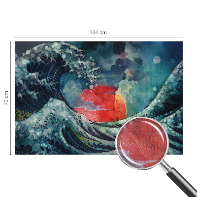 Självhäftande fototapet Oceaniska öst