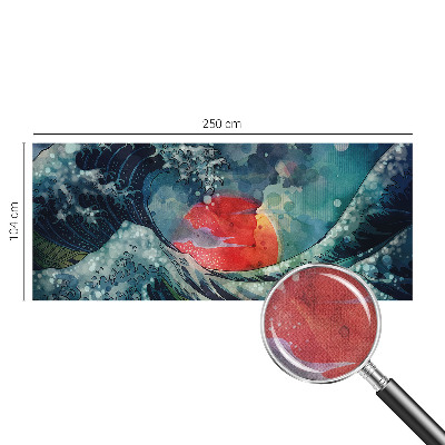 Självhäftande fototapet Oceaniska öst