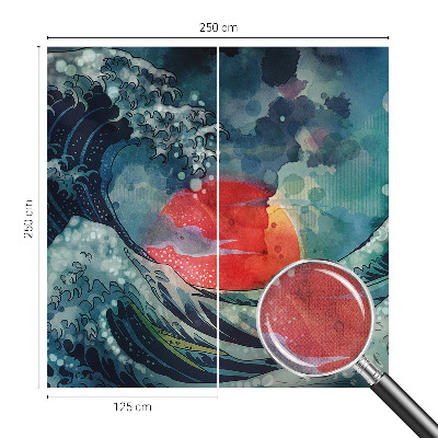 Självhäftande fototapet Oceaniska öst