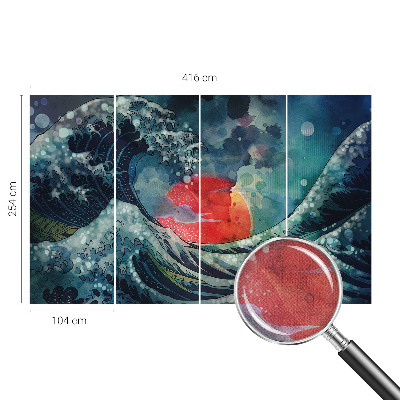 Självhäftande fototapet Oceaniska öst