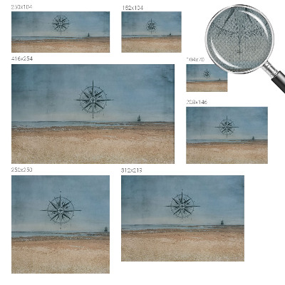 3D fototapet Nautiska äventyr