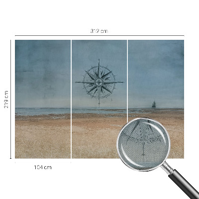 3D fototapet Nautiska äventyr