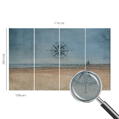 3D fototapet Nautiska äventyr