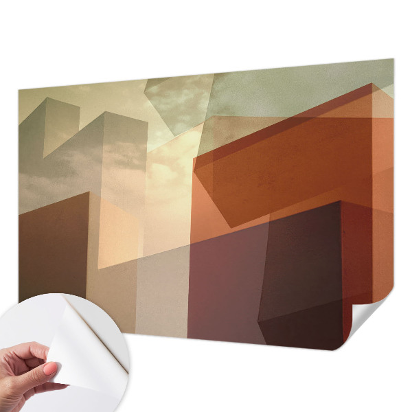 Fototapet barn Abstrakta former