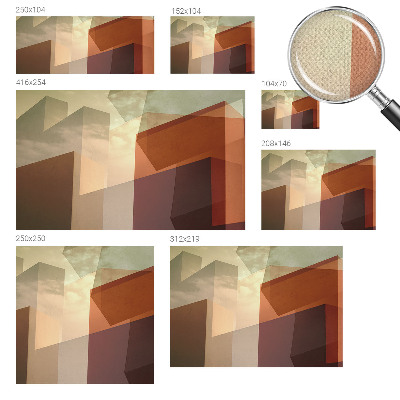 Fototapet barn Abstrakta former