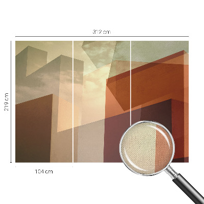 Fototapet barn Abstrakta former