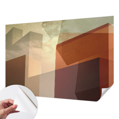 Fototapet barn Abstrakta former