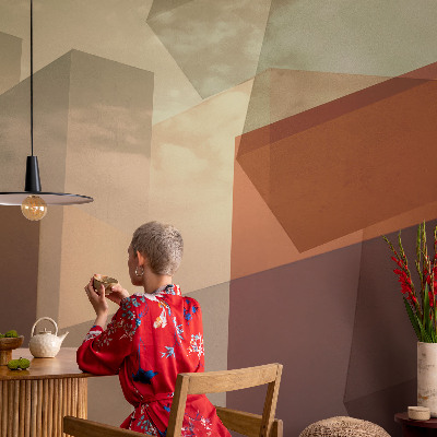 Fototapet barn Abstrakta former