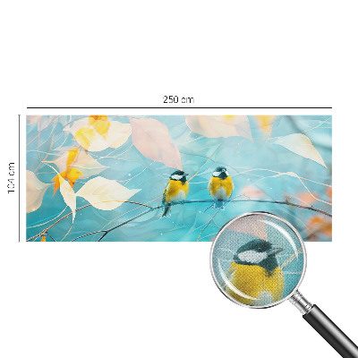 Fototapet barnrum Vårfåglar