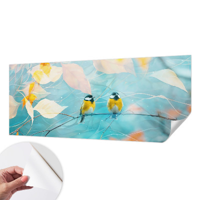 Fototapet barnrum Vårfåglar