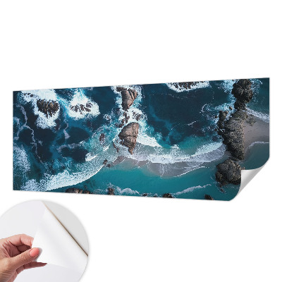 3D fototapet Havsvågor