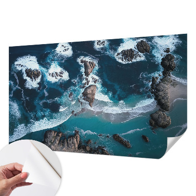 3D fototapet Havsvågor