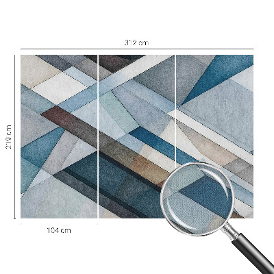 Peel and stick fototapet Abstrakt geometri