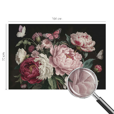 Fototapet barnrum Pioner och fjärilar