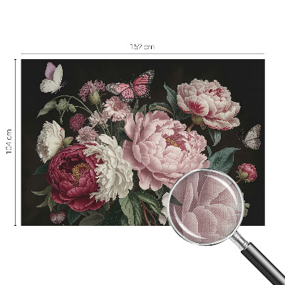 Fototapet barnrum Pioner och fjärilar