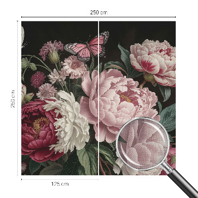 Fototapet barnrum Pioner och fjärilar