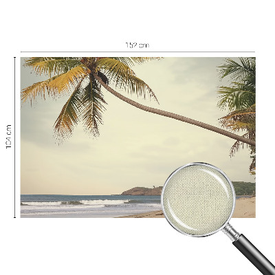 Peel and stick fototapet med motiv av ett tropiskt landskap