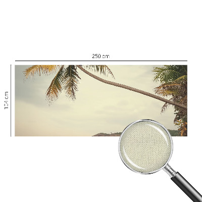 Peel and stick fototapet med motiv av ett tropiskt landskap