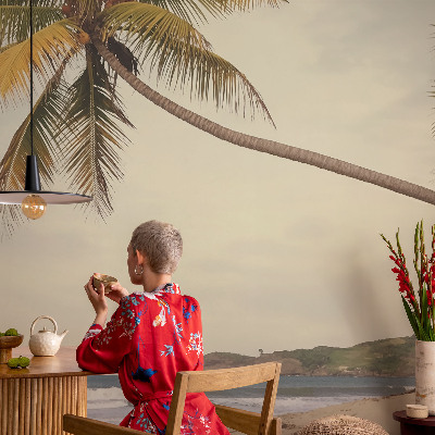 Peel and stick fototapet Tropiskt landskap