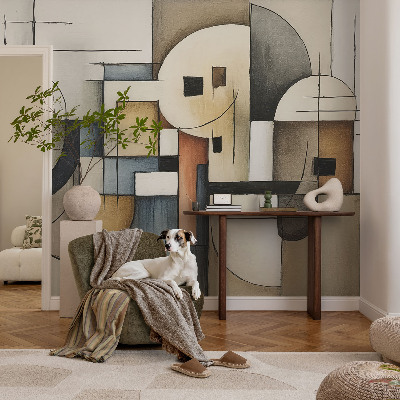 3D fototapet Geometrisk harmoni