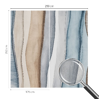 3D fototapet Abstrakta ränder