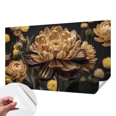 Fototapet barn Blommig elegans