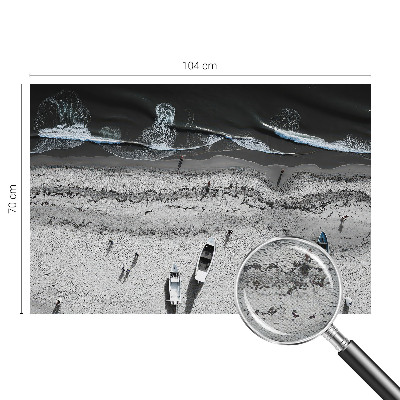 Fototapet barnrum med motiv som förmedlar strandens lugn och ro