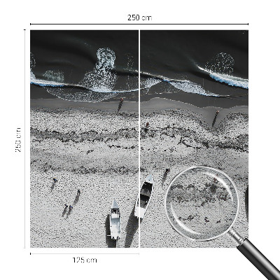 Fototapet barnrum med motiv som förmedlar strandens lugn och ro