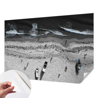 Fototapet barnrum med motiv som förmedlar strandens lugn och ro