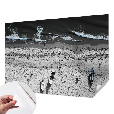 Fototapet barnrum med motiv som förmedlar strandens lugn och ro