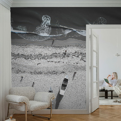 Fototapet barnrum med motiv som förmedlar strandens lugn och ro