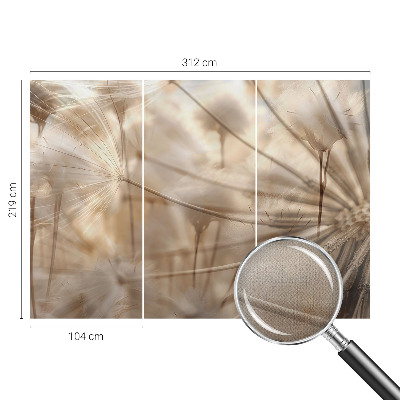 Självhäftande fototapet Subtila maskrosor