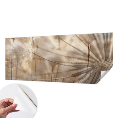 Självhäftande fototapet Subtila maskrosor