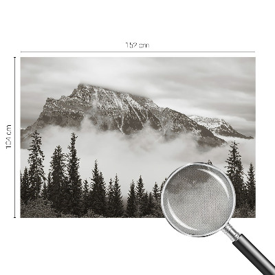 Peel and stick fototapet med motiv av bergslandskap