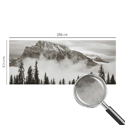 Peel and stick fototapet med motiv av bergslandskap