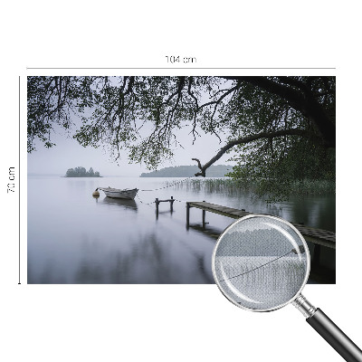Fototapet barn En lugn sjö