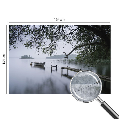 Fototapet barn En lugn sjö