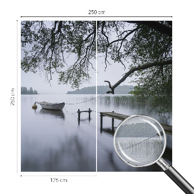 Fototapet barn med motiv av en lugn sjö