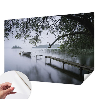 Fototapet barn En lugn sjö