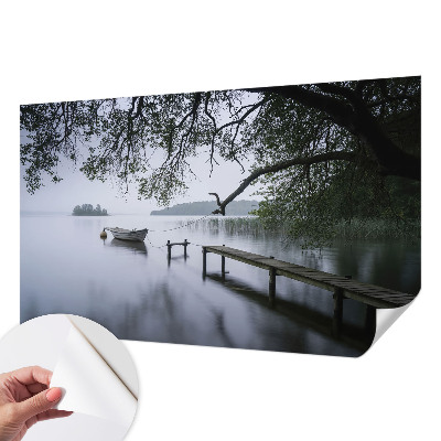 Fototapet barn En lugn sjö