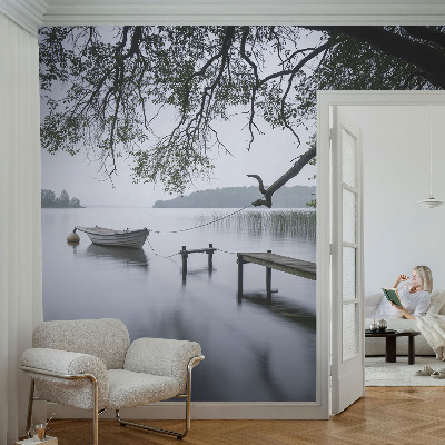 Fototapet barn En lugn sjö